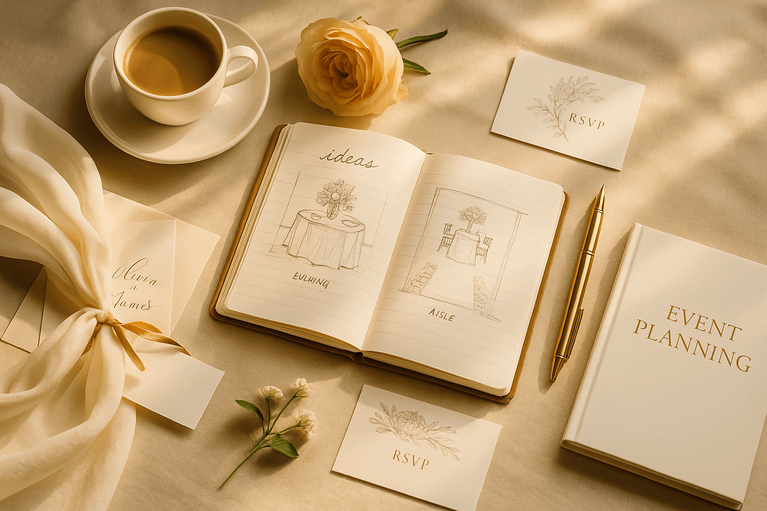 Elegant Wedding Setup